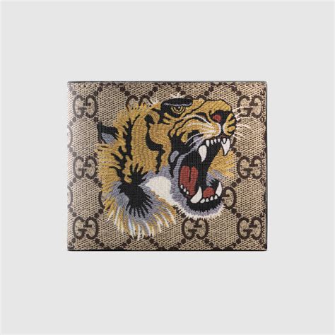 fake tiger gucci wallet|gucci wallet men tiger.